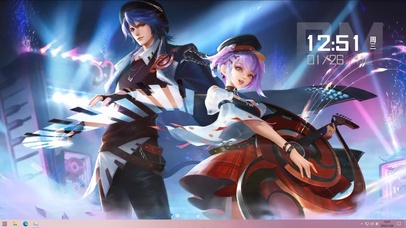 王者荣耀-周瑜&小乔 音你心动