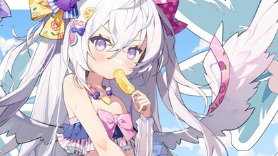 随风自由的少女