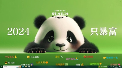 2024只暴富主题