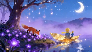 梦幻紫色星球～小王子