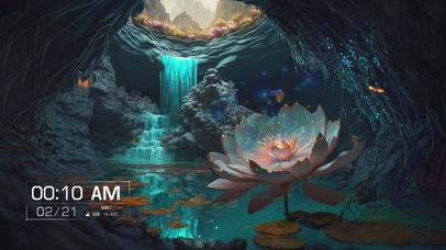 仙气满满的莲花洞