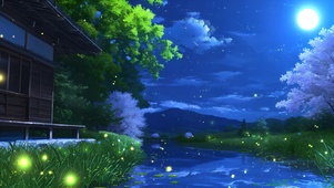 夏夜小屋