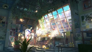 唯美治愈动漫小屋
