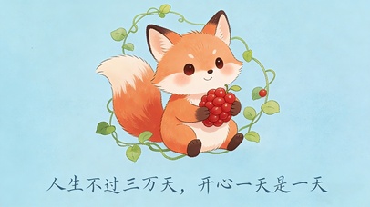 开心一天是一天