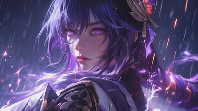 天气变化-美女CG动态壁纸