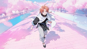 樱花街道少女