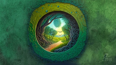 桌面通往的梵高秘境