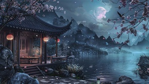江南夜景AI