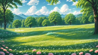 云栖青山花栖野