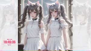 4K性感清纯双马尾Ai美少女