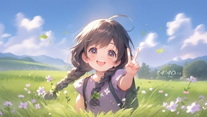 今天也要开心呐