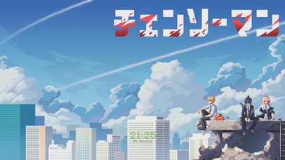 4K像素风电锯人