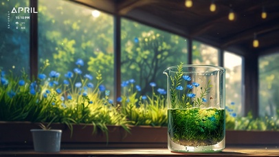 唯美微景观房间