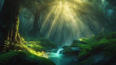 林间的治愈之光