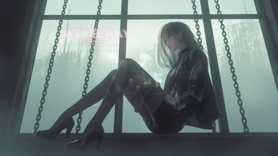 美丽如同草原上的苍狼