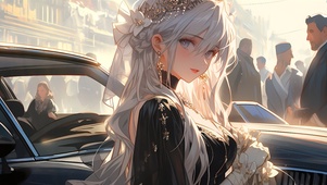 高贵气质少女