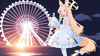 百合园圣娅-夕阳萝莉