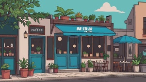 街边咖啡店