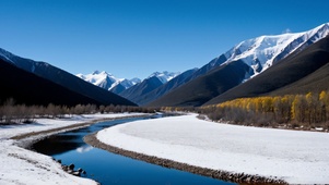 雪山风景