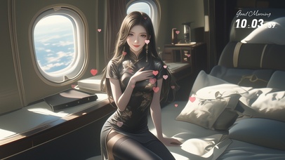 如同夜空中缓缓飘落的云朵