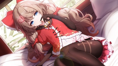 动漫黑丝美少女