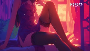 轻裳拂地，步移云影也随行