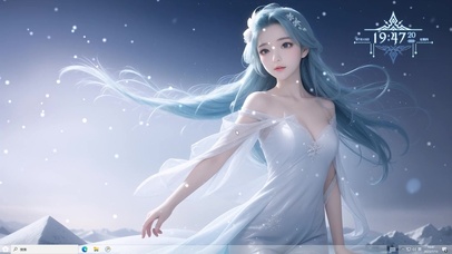 4k冰雪美少女