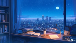 加班的夜晚