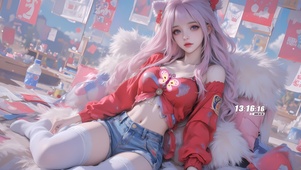 可爱治愈女孩