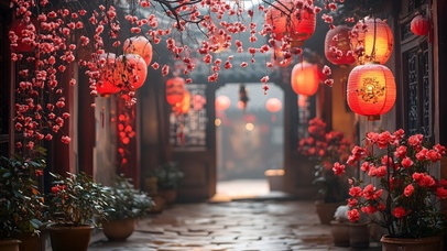 新的一年红红火火