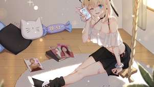 夏日清新少女