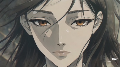 炫酷动漫人物插画