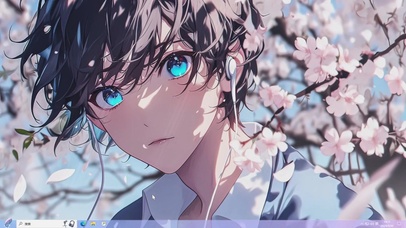 动漫美少年-桌面主题