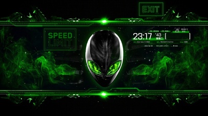 炫酷外星人科技桌面