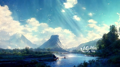 4K唯美治愈山川河流