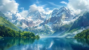 山间的宁静