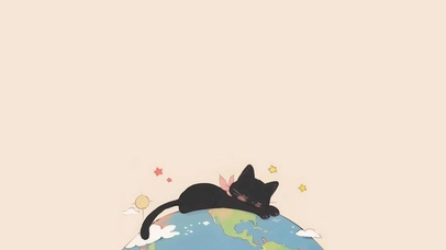 晚安～睡觉小猫～