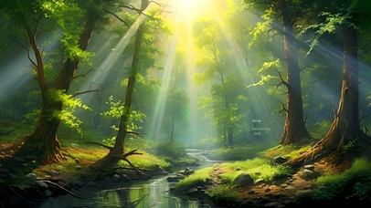 阳光森林（鸟语花香）