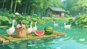 竹林深处有人家