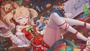 4K圣诞长腿美少女