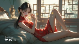 指上留香，引得春水也来与她并流