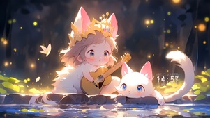 皇冠公主和猫