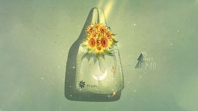 清新护眼向日葵包包