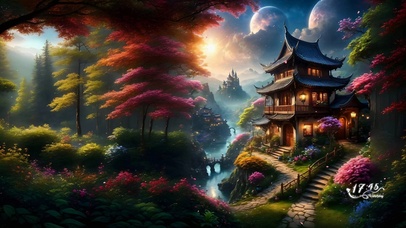 奇幻森林小屋