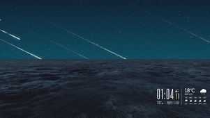 唯美流星雨