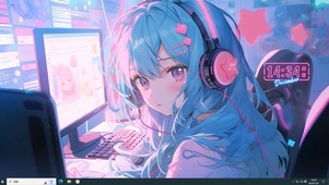 清纯电竞少女