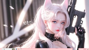 兽耳美女战士