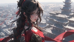 红衣少女