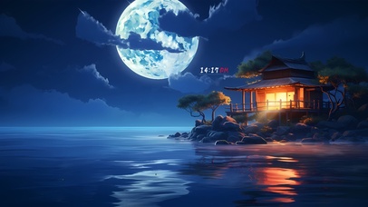 国韵古风 朦胧月色