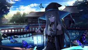 沐浴晨光